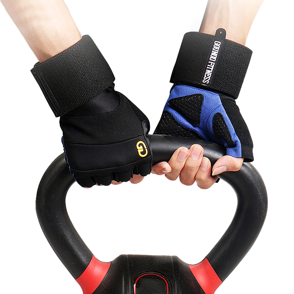 손목 지지대 및 전체 손바닥 보호 기능이 있는 1쌍 운 - Crossfit Gym Gear 리뷰 및 가격